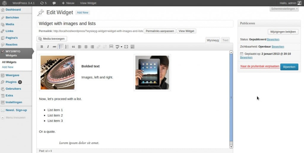 wysiwyg widget2