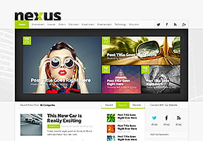 Nexus WordPress theme