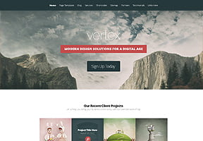 Vertex WordPress theme