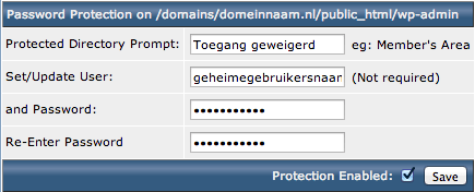 Gebruiker aanmaken