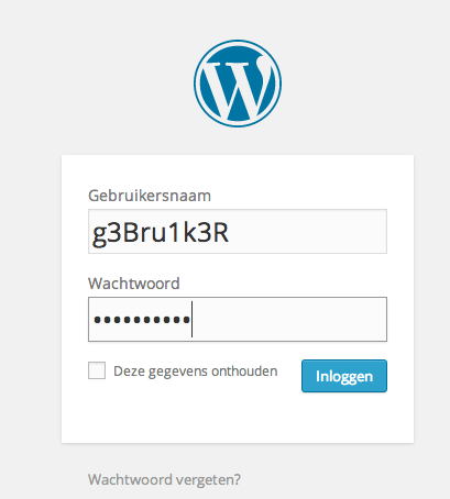 Wachtwoord