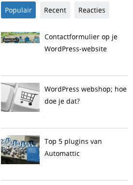 WordPress thumbnails