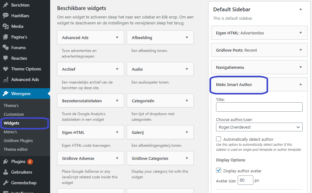 Meks Smart Author Widget