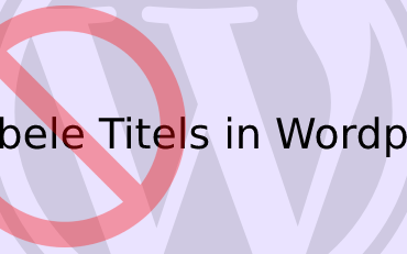 Dubbele titels in WordPress is niet verstandig voor SEO