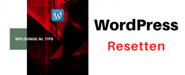 WordPress resetten