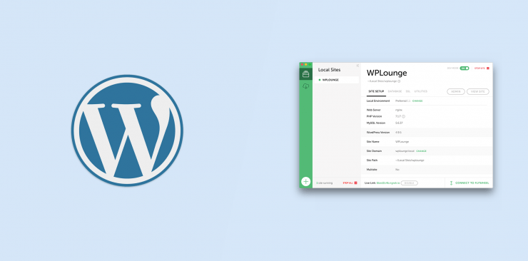 Lokale WordPress websites met Local van Flywheel