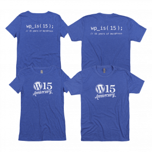 WP15 t-shirts
