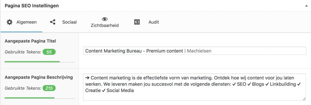 Hoe werkt The SEO Framework 