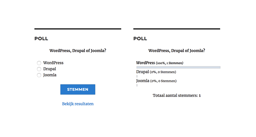 WP-Polls Plugin