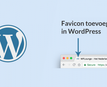 Favicon toevoegen aan je WordPress-website