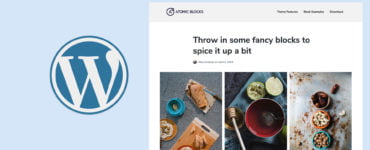 Atomic Blocks WordPress theme Gutenberg
