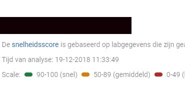 Pagespeed met WebP afbeeldingen