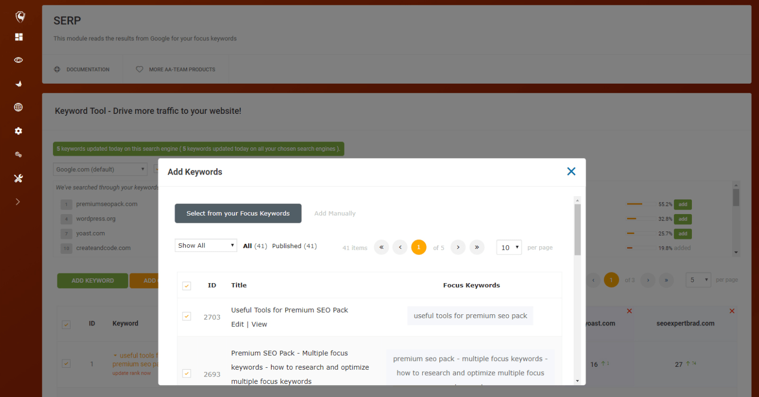 SEO Ranking Tool