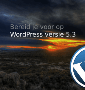 WordPress versie 5.3