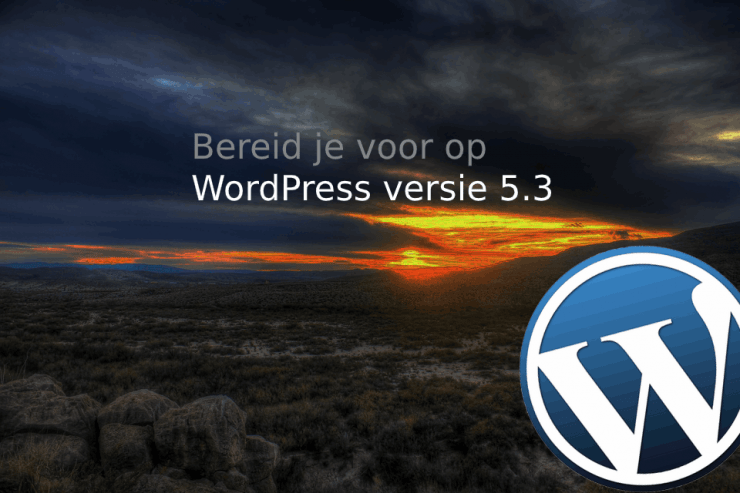 WordPress versie 5.3