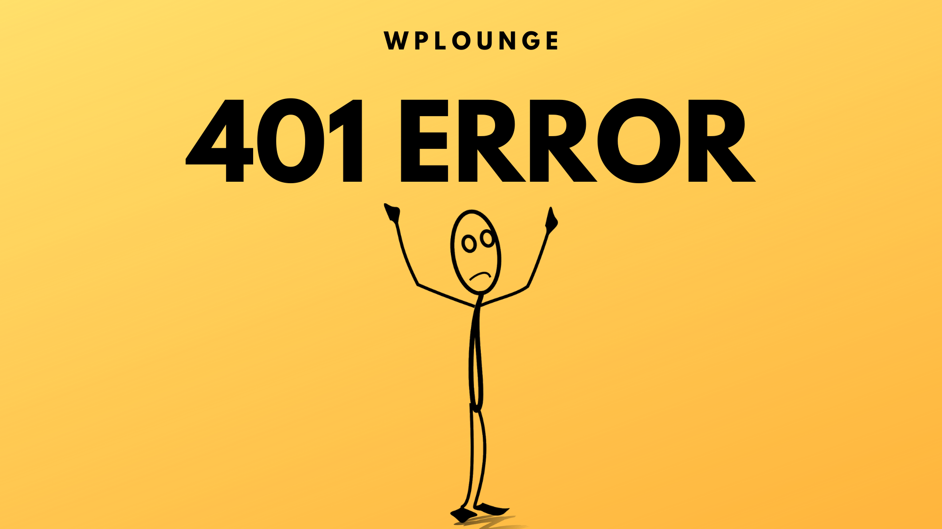 error 401 error 401
