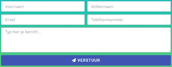 Contactformulier WordPress