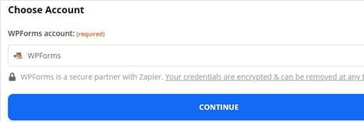 Account kiezen