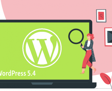 WordPress5.4 Release Green Laptop Lady 1