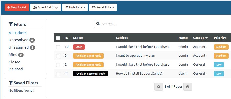 SupportCandy Plugin