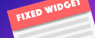 Fixed widget
