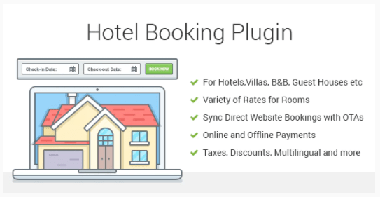 Hotel Booking plugin