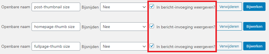 afbeeldingsformaten toevoegen