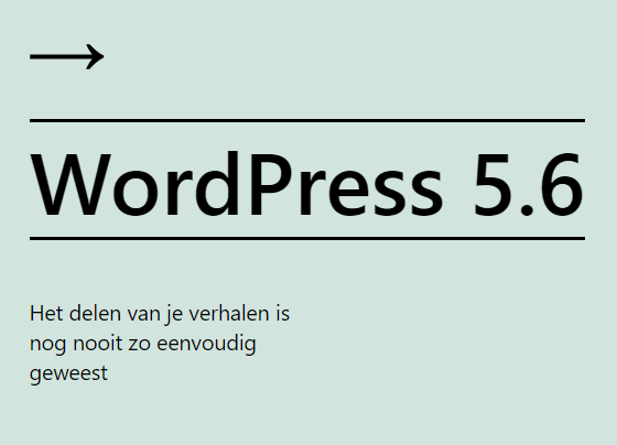 WordPress 5.6