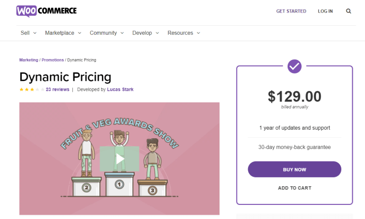 WooCommerce dynamic pricing plugin
