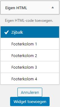 HTML Widget