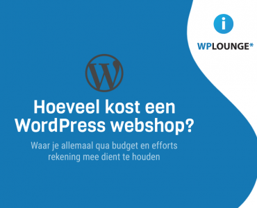 Wat kost een WordPress webshop