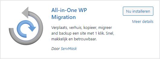 All in One migration