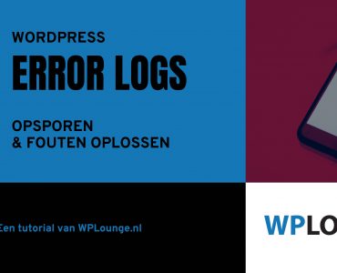 WordPress error logs