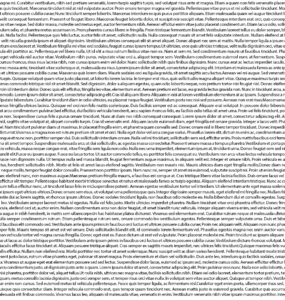 Lorem Ipsum tekst